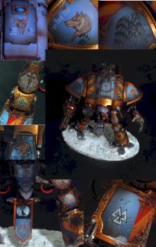 Imperial Knight Space Wolves Chapter by AaronA