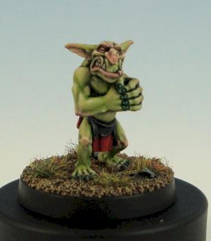 Goblin Thug Masher by Battleaxe Miniatures