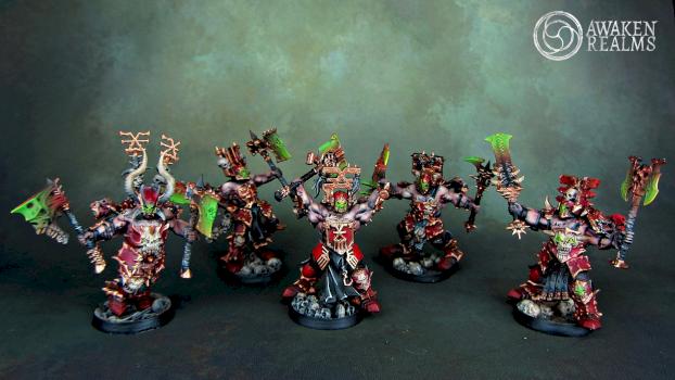 Khorne Berzerkers (custom) by Awaken Realms