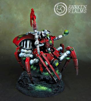 Necron Spyder Overlord by Awaken Realms