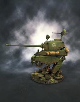 DUST Allied Pounder 2 side view by petethomas