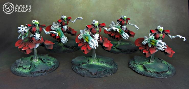 Necron Destroyers by Awaken Realms