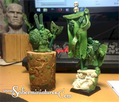 New greens -work in progress by Scibor