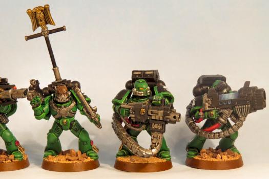 Salamanders devastator squad by Abrethor