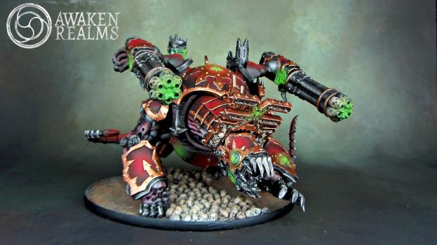 Khorne Maulerfiend by Awaken Realms