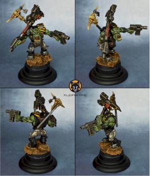 Evil Sunz Ork Nob 7 by KujoPainting