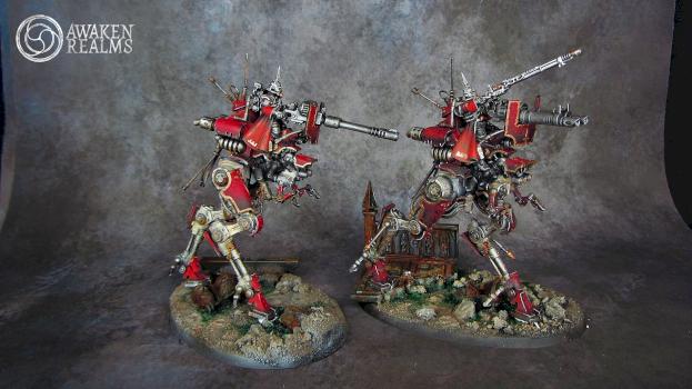Adeptus Mechanicus Ironstrider Ballistarius / Sydonian Dragoon by Awaken Realms