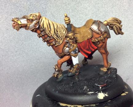 Exemplar Venger horse WIP by Simbator