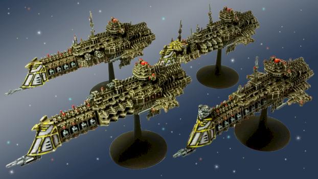 Imperial cruisers by Father Primus