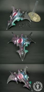 Eldar crimson hunter galaxy / space by RezoAmalio