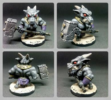 Arcadia Quest - Hammer Beastman by Serena89