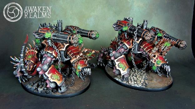 Khorne Maulerfiends by Awaken Realms