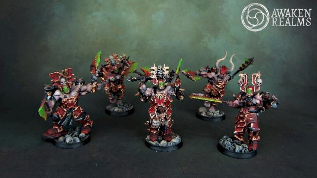 Khorne Berzerkers (custom) by Awaken Realms