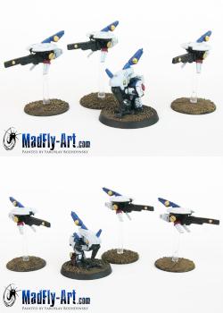 Sniper Drone Team by MadFlyArtStudio