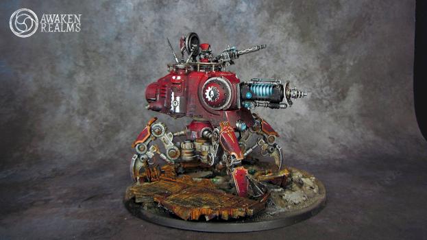 Adeptus Mechanicus Onager Dunecrawler by Awaken Realms