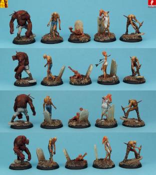 Mindless Zombies by MiG