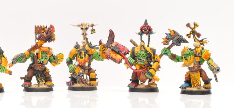 Bad Moons Ork Nobz by FruitBeaR