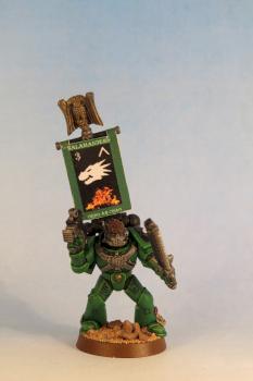 Salamanders sergeant by Abrethor