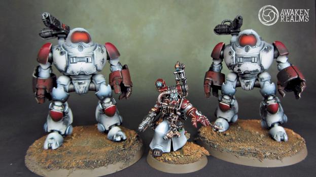 Adeptus Mechanicus Kastelan Robots by Awaken Realms