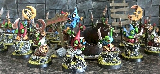 Goblins Battle for Skull Pass by Hollowson