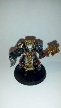 Salamanders Terminator Chaplain by The Painting Mercenary