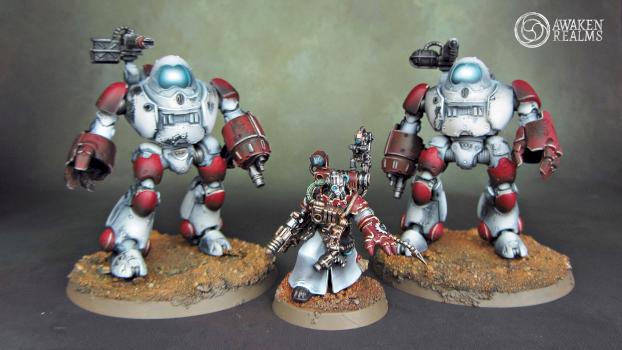 Adeptus Mechanicus Kastelan Robots by Awaken Realms