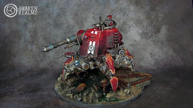 Adeptus Mechanicus Onager Dunecrawler by Awaken Realms