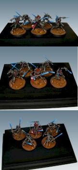 Adeptus Mechanicus Skitarii Sicarian Ruststalkers by wilkzswetra