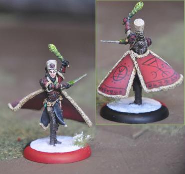 Koldun Kommander Zerkova - Khador Greylord Warcaster by EmilienWILD