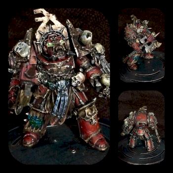 Forge world chaos lord by LazyPainter