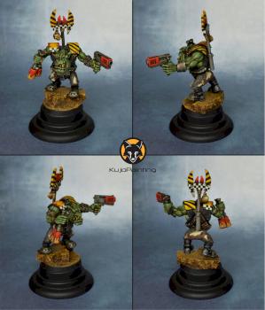 Evil Sunz Ork Nob 5 by KujoPainting