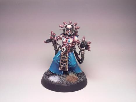 electro-priest by xaviordeen
