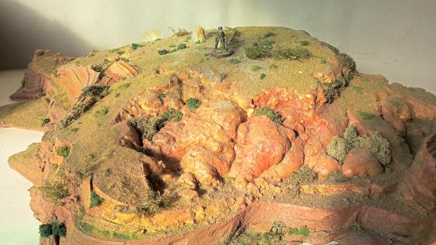 Realistic hill for 28mm wargames by betasom