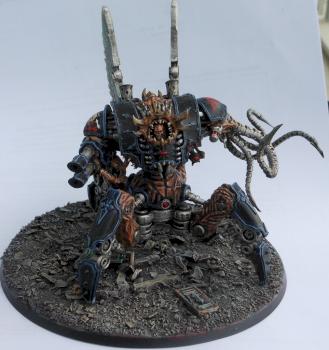 Fallen Angel Helbrute - Angel of Blades by widowmaker1975