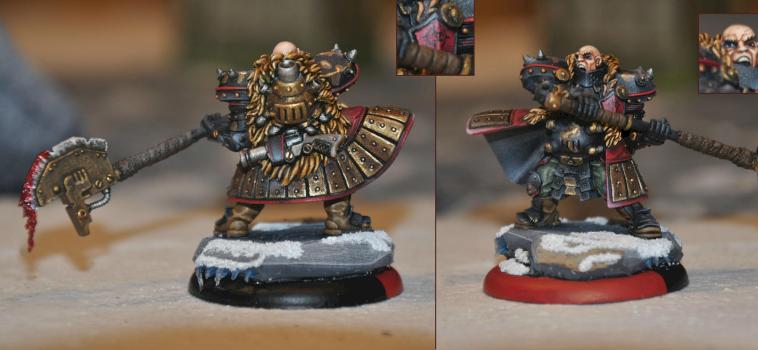 Orsus Zoktavir - The Butcher of Khardov - Khador Warcaster by EmilienWILD