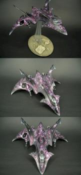 Eldar crimson hunter galaxy / space by RezoAmalio