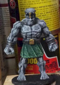 Stone golem by Jmarkwyn14