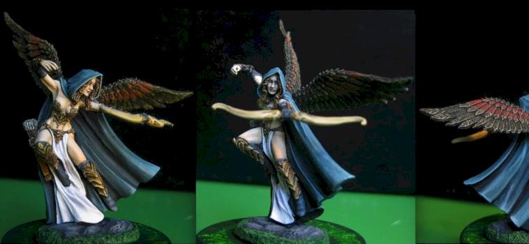 Thief of Hearts - Winged Female Thief Archer DSM7504 by tonetisd