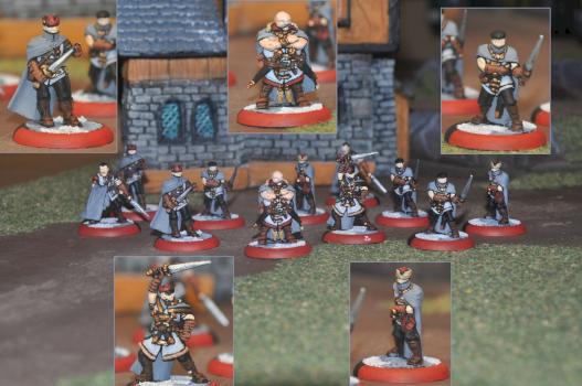 Kayazy Assassins – Khador Ally Unit with Kayazy Assassin Underboss - Khador Ally Unit Attachment by EmilienWILD