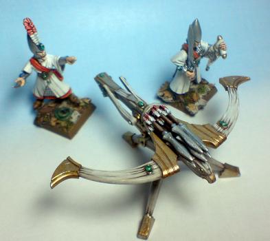 High Elf Repeater Bolt Thrower by Jhaantikaal