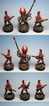 Eldar Fire Dragons by Jamie