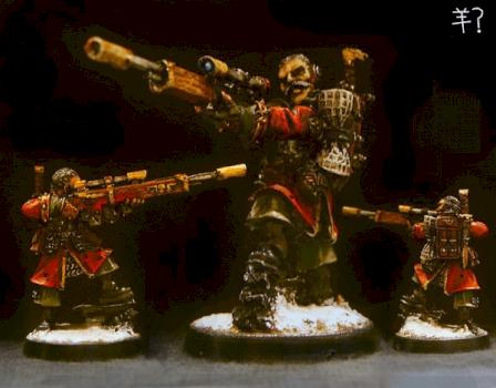 Vostroyan Sniper w/mustache by COSSACKS