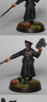 Imperial Guard Commissar (and Summary Execution) by Monoceros