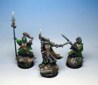 Eldar Seer and Council by Jamie
