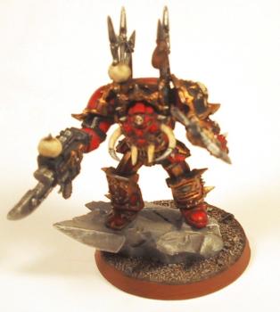 Chaos Space Marine Lord of Khorne Terminator by kevinsho27
