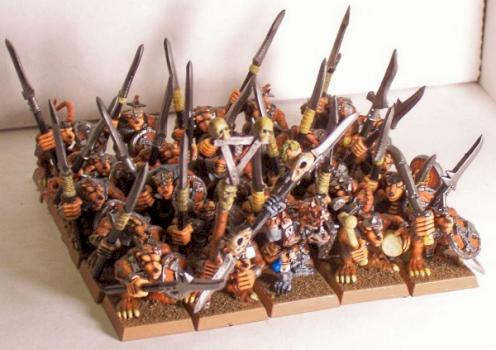 Skaven Clanrats and army by hammerandbrush