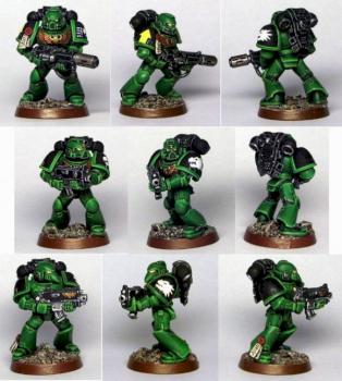 Salamanders spacemarines by KBig