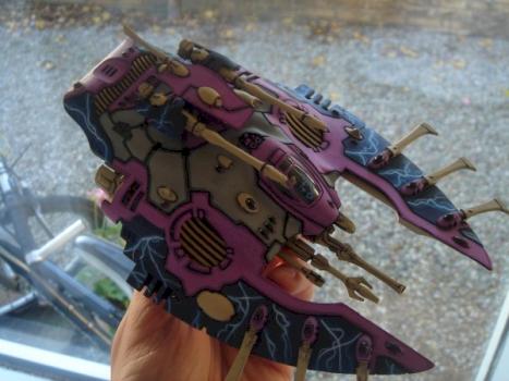 Eldar - Wave serpent WIP by scharling