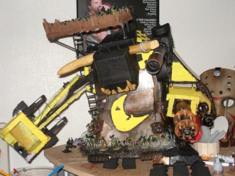 Scratch Built stompa- huge- paint is still WIP by Ahab