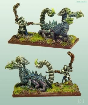 warmaster chaos spawn by bskstudio